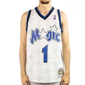 Mitchell & Ness Orlando Magic NBA 1998-99 #1 Anfernee Hardaway Swingman Jersey Trikot SMJY7929-OMA98AHAWHIT - weiss-blau